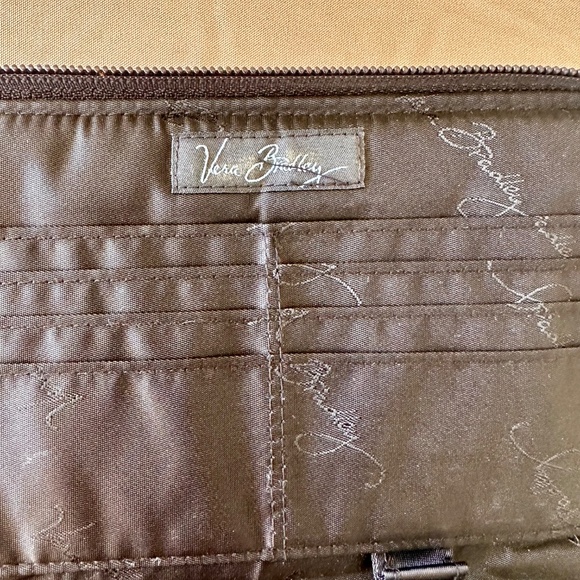 Vera Bradley "Night Owl' Zip Around Wallet - Picture 4 of 7